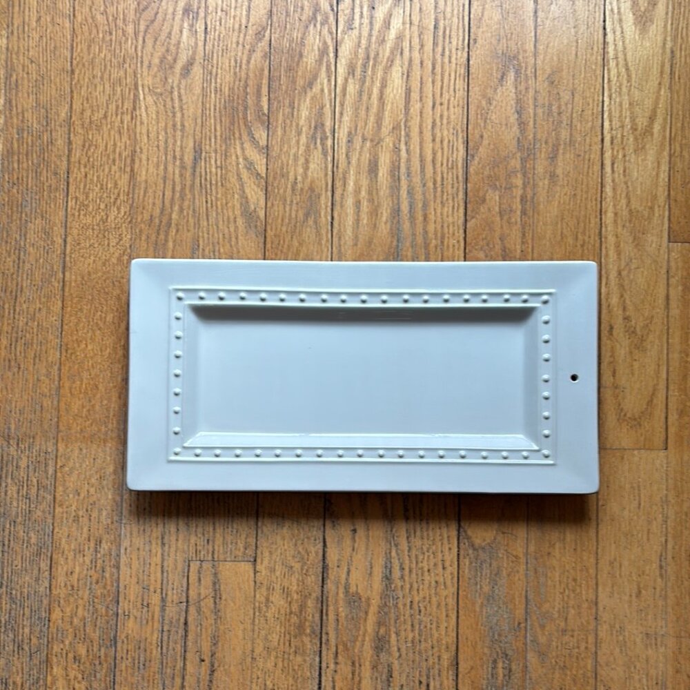 Nora Fleming Pearl Dot Tray